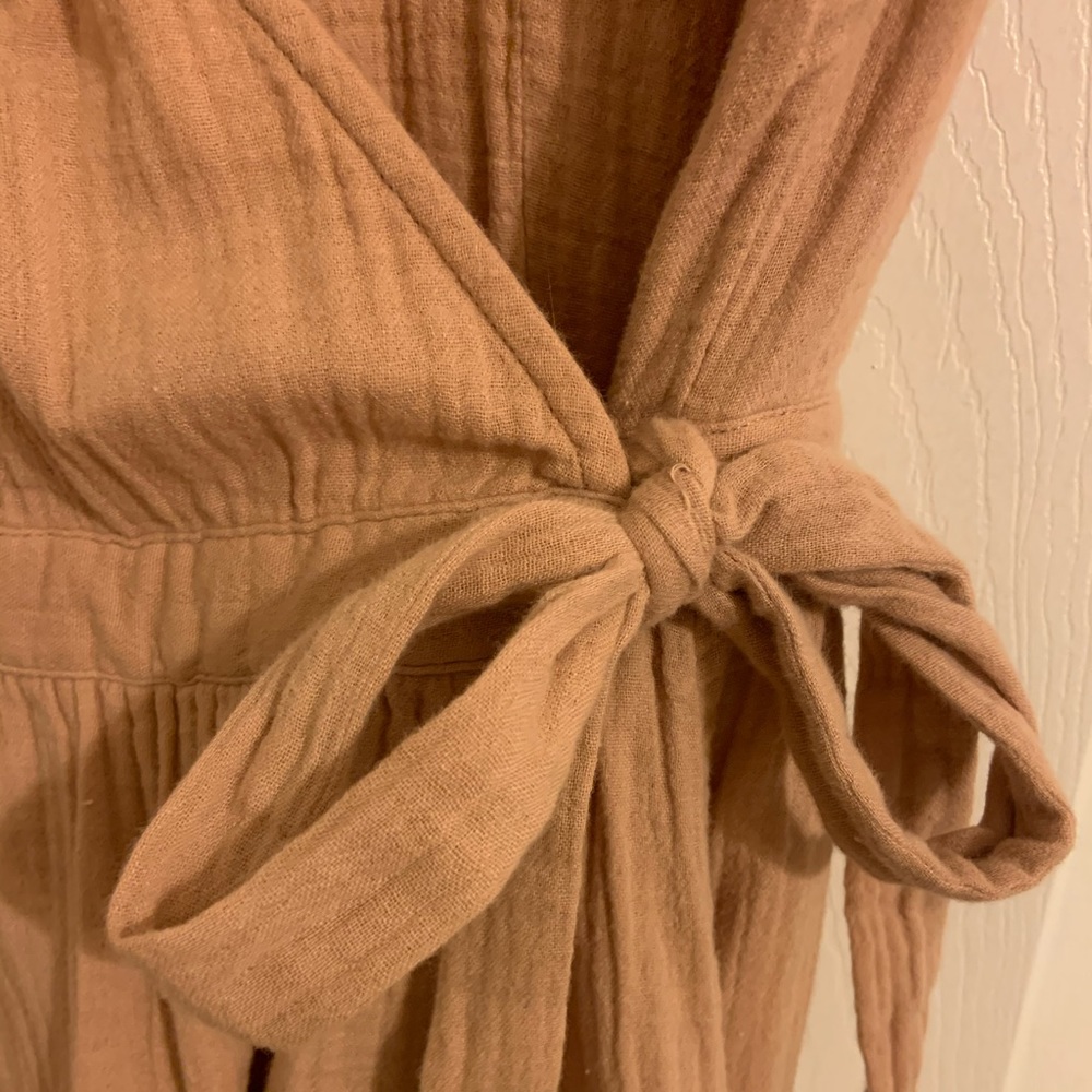 Dusty Rose colored Universal Thread long tie dress